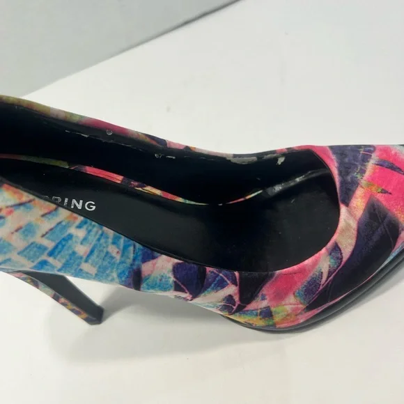 Call It Spring Multicolor Patterned Heels - Picture 6 of 6
